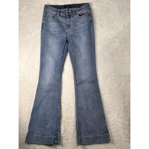 Judy Blue Trouser Flare Denim Jeans Women’s 7/28 (28x32) Stretch JB82163 MD